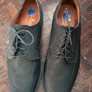 Bostonian - Black Suede Dress/Casual Shoes - Worn  Twice -Mens Size 10.5
